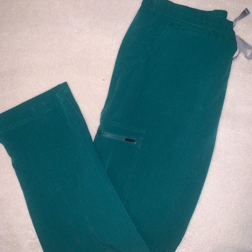 FIGS Hunter Green Yola Pants